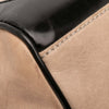 Balenciaga Patent Trimmed Lambskin Lune Satchel Secondhand