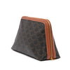 Celine Triomphe Coated Canvas Clutch Secondhand