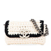 Chanel Neoprene Fancy Crochet Flap Secondhand