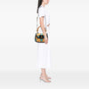 Gucci 100th Anniversary Medium GG Coated Canvas Kaleidoscope 1947 Bamboo Top Handle Bag Secondhand
