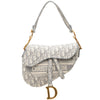 Dior Oblique Embroidered Canvas Saddle Bag Secondhand