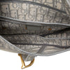 Dior Oblique Embroidered Canvas Saddle Bag Secondhand