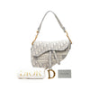 Dior Oblique Embroidered Canvas Saddle Bag Secondhand
