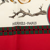Hermès L Hiver En Poste Silk Scarf 90 Secondhand