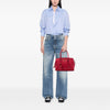 Prada Vitello Daino Zip Top Convertible Tote Secondhand