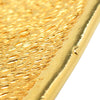 Chanel CC Gold Plated Rhombus Brooch Secondhand
