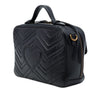 Gucci Small GG Marmont Matelasse Calfskin Top Handle Satchel Secondhand