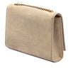 Saint Laurent Small Croc Embossed Nubuck Monogram Kate Crossbody Secondhand