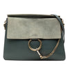 Chloé Medium Calfskin and Suede Faye Crossbody Secondhand