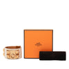 Hermès Swift and Gold Plated Collier de Chien Bracelet Secondhand