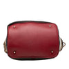 Burberry Medium Mega Check Canvas and Grained Calfskin Ashby Tassel Bucket Bag Secondhand