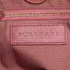 Burberry Small Leather Trimmed Haymarket Check Coated Canvas Canterbury Bow Tote Secondhand