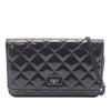Chanel Quilted Patent Reissue 2.55 Wallet on Chain Secondhand