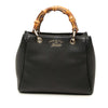 Gucci Mini Calfskin Bamboo Shopper Satchel Secondhand
