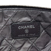 Chanel Large Crinkled Patent O Case Clutch Secondhand