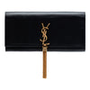 Saint Laurent Smooth Calfskin Cassandre Tassel Clutch Secondhand