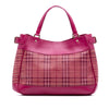 Burberry Haymarket Check Coated Canvas Ravensdon Tote Secondhand