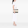 Balenciaga Canvas Navy Clip Clutch M Secondhand