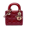 Dior Mini Patent Cannage Lady Dior Secondhand