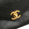 Secondhand Chanel Small Chevron Lambskin Stitched Envelope Flap