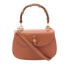 Gucci Small Grained Calfskin Bamboo Top Handle Bag Secondhand