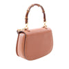 Gucci Small Grained Calfskin Bamboo Top Handle Bag Secondhand