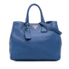 Prada Vitello Daino Open Convertible Tote Secondhand