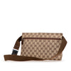 Gucci GG Canvas Double Pocket Belt Bag Secondhand