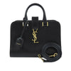 Saint Laurent Baby Leather Monogram Cabas Satchel Secondhand