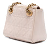 Dior Lambskin Cannage Lady Dior Double Chain Bag Secondhand