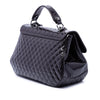 Chanel Quilted Glazed Calfskin Mademoiselle Lock Kelly Flap Secondhand