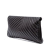 Chanel Chevron Lambskin Fold Up Again Clutch Secondhand