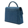 Chanel CC Denim Kelly Top Handle Bag Secondhand