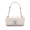 Chanel CC Double Stitch Lambskin Single Flap Secondhand