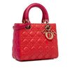 Dior Medium Bicolor Lambskin Cannage Lady Dior Secondhand