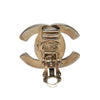 Chanel CC Brass Turn Lock Clip On Earrings Secondhand