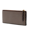 Fendi Micro Zucchino Coated Canvas Bifold Long Wallet Secondhand