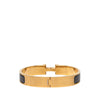 Secondhand Hermès Narrow Enamel Clic H Bracelet PM