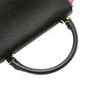 Celine Small Tricolor Leather Trapeze Satchel Secondhand