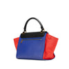 Celine Small Tricolor Leather Trapeze Satchel Secondhand