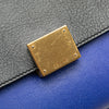 Celine Small Tricolor Leather Trapeze Satchel Secondhand