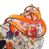 Gucci Medium Canvas Flora Satchel Secondhand
