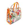 Gucci Medium Canvas Flora Satchel Secondhand