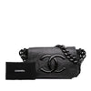 Chanel Calfskin Modern Chain Rhodoid Flap Secondhand