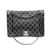 Chanel Quilted Metallic Distressed Lambskin CC Crystal Flap Secondhand