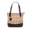 Burberry Haymarket Check Canvas Tote Secondhand