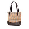 Burberry Haymarket Check Canvas Tote Secondhand