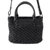 Balenciaga Small Raffia Effect Crochet Le City Basket Bag Secondhand