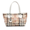 Burberry House Check Coated Canvas Hearts Gracie Tote Secondhand