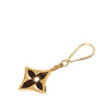 Louis Vuitton Gold Plated Enamel Puzzle Key Ring and Bag Charm Secondhand